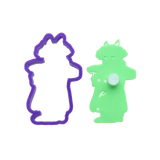 No.0083 大津絵 (鬼の寒念仏)