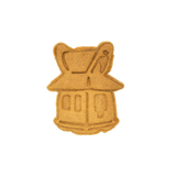 No.0220 埴輪 入母屋造家(いりもやづくりいえ)