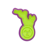 No.0294 京都 伏見人形 太鼓乗り狐