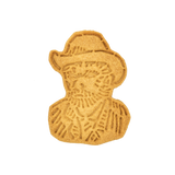 No.0381 グレーのフェルト帽の自画像