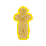 N ° 0385 Figurine en argile creuse