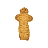 N ° 0385 Figurine en argile creuse