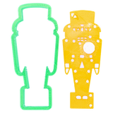 No.0435 muñeca dividida de nogal