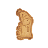 No.0529 Parque recolectando mijo 1 persona