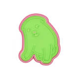 No.0486 朝顔狗子図杉戸 部分 円山応挙