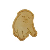 No.0486 朝顔狗子図杉戸 部分 円山応挙