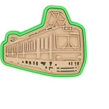 No.0600 Tipo de tipo Keihan 600 (tercera generación)