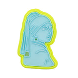 No.0552 Pearl Earring Girl (hija de turbante azul) Johannes Vermeer