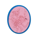 No.0580 山翡翠・翡翠と柳 渡辺省亭