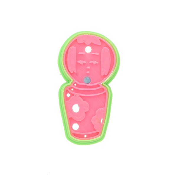 No.0027 こけし クッキー型 – sacsac / cookie cutter museum