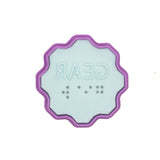 No.0036　Braille Cookie Cutter［GEAR］
