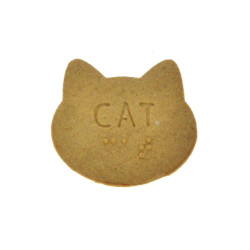 N ° 0032 Braille Cookie Cutter [Cat]