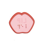 No.0041 Braille Cookie Cutter [Lip]