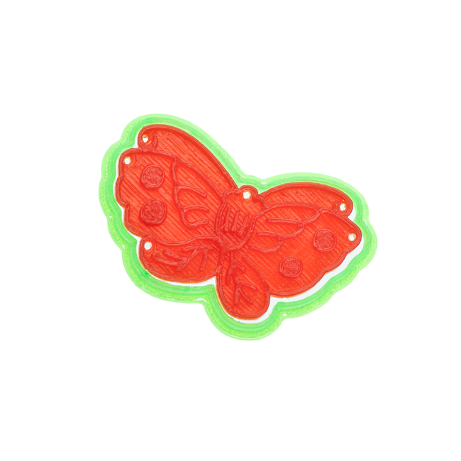 No.0128 Inuka Butterfly (mariposa)