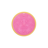 N ° 0221 Pierre solaire (partie) également connue sous le nom de calendrier aztèque / calendrier Asstec