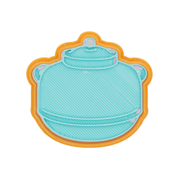 No.0399 茶釜 – sacsac / cookie cutter museum No.0399 茶釜 – sacsac / cookie cutter museum