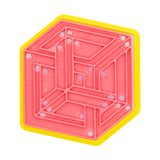 No.0413　ネッカーの立方体2